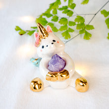 Load image into Gallery viewer, Amethyst Unicorn Figurine