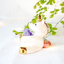 Load image into Gallery viewer, Amethyst Unicorn Figurine