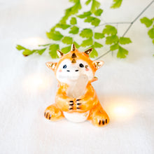 Load image into Gallery viewer, Quartz Orange Dragon Figurine