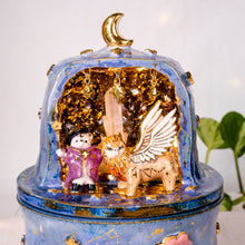 Load image into Gallery viewer, Witch Bear & Griffin Crystal Lamp Box