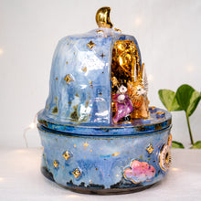 Load image into Gallery viewer, Witch Bear & Griffin Crystal Lamp Box