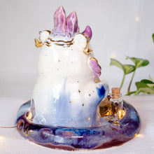 Load image into Gallery viewer, Purple Crystal Spirit Bear Lamp