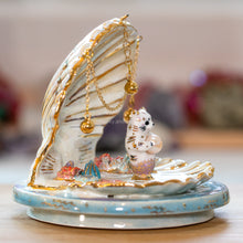 Load image into Gallery viewer, Seashell MerKitty Trinket Jar - J.H. - Oct2026