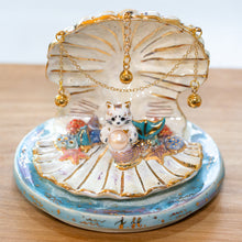 Load image into Gallery viewer, Seashell MerKitty Trinket Jar - J.H. - Oct2026