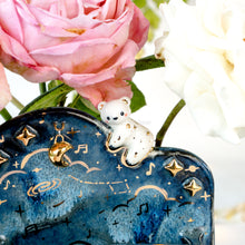 Load image into Gallery viewer, Midnight Piano Bear Vase

