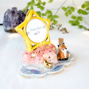 CZ Fox Star Photo Frame