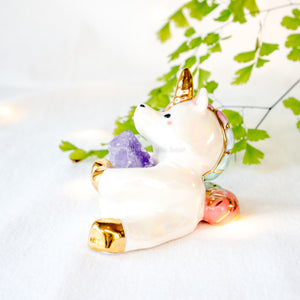 Amethyst Unicorn Figurine