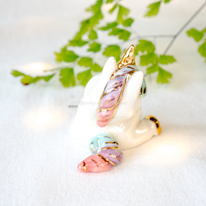 Quartz Unicorn Figurine