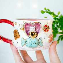 Load image into Gallery viewer, Fidget SweetHeart Bear Cup

