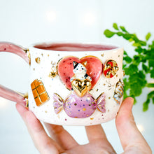Load image into Gallery viewer, Fidget SweetHeart Calico Kitty Cup

