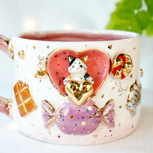 Load image into Gallery viewer, Fidget SweetHeart Calico Kitty Cup
