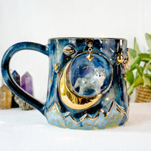 Load image into Gallery viewer, *DISCOUNT* Crescent Moon Wolf Mug - May2026
