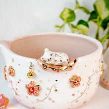 Load image into Gallery viewer, Cherry Blossom Bear Matcha Set
