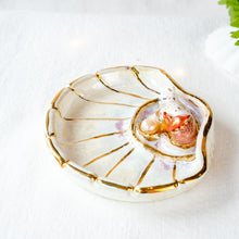 Load image into Gallery viewer, MerBear Seashell Ring Dish
