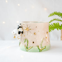 Load image into Gallery viewer, Lily of the Valley Panda Mug
