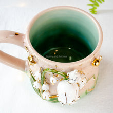 Load image into Gallery viewer, Lily of the Valley Bear Mug
