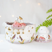 Load image into Gallery viewer, Lavender Fairy Bear Matcha Set
