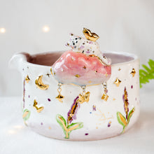 Load image into Gallery viewer, Lavender Fairy Kitty Matcha Set
