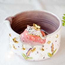 Load image into Gallery viewer, Lavender Fairy Kitty Matcha Set

