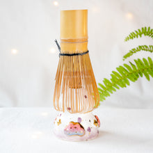 Load image into Gallery viewer, Lavender Fairy Kitty Matcha Set
