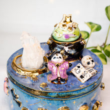 Load image into Gallery viewer, Panda Witch Crystal Box
