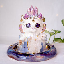 Load image into Gallery viewer, Purple Crystal Spirit Bear Lamp
