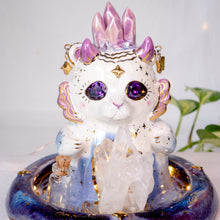 Load image into Gallery viewer, Purple Crystal Spirit Bear Lamp
