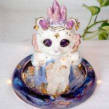 Load image into Gallery viewer, Purple Crystal Spirit Bear Lamp
