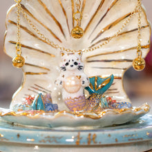 Load image into Gallery viewer, Seashell MerKitty Trinket Jar - J.H. - Oct2026
