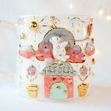 Load image into Gallery viewer, Pink Kite Flying Bear Mug
