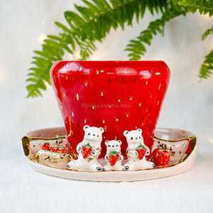 Strawbearry Family Planter