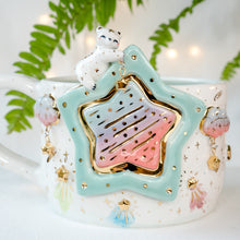 Load image into Gallery viewer, Rainbow Lucky Shooting Star Bear Cup
