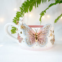 Load image into Gallery viewer, Rainbow-Winged Butterfly Fairy Bear Cup
