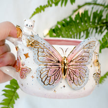 Load image into Gallery viewer, Rainbow-Winged Butterfly Fairy Bear Cup
