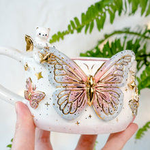 Load image into Gallery viewer, Rainbow-Winged Butterfly Fairy Bear Cup
