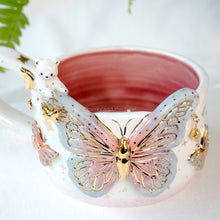 Load image into Gallery viewer, Rainbow-Winged Butterfly Fairy Bear Cup
